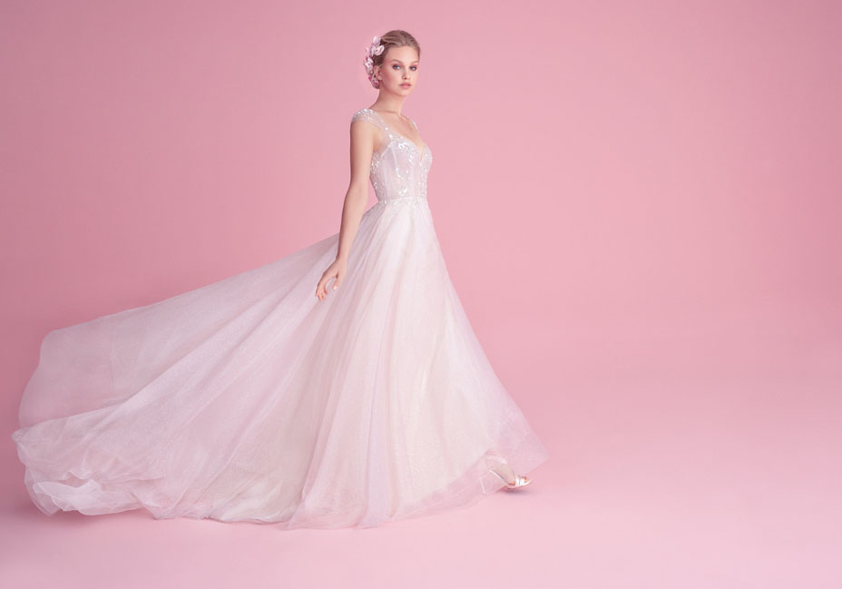 Blush Wedding Dress Hayley Paige